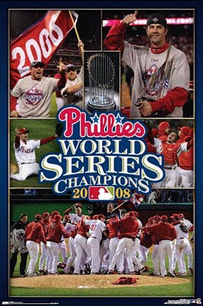 Phillies - 2008 World Series Celebration Wall Poster by Unknown at
