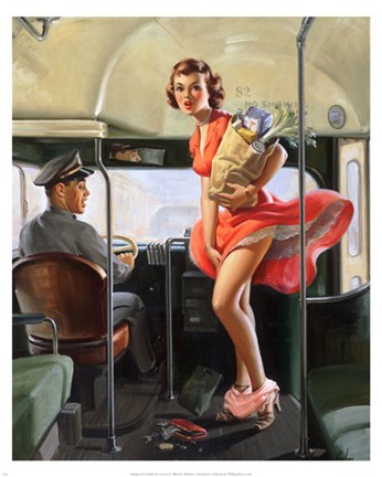 Framed Fare Loser Print