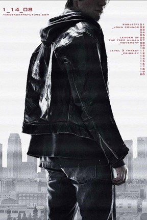 Framed Terminator: The Sarah Connor Chronicles - style BM Print