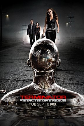 Framed Terminator: The Sarah Connor Chronicles - style BI Print