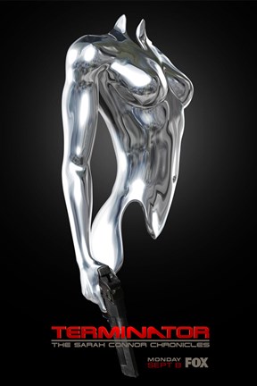 Framed Terminator: The Sarah Connor Chronicles - style BB Print