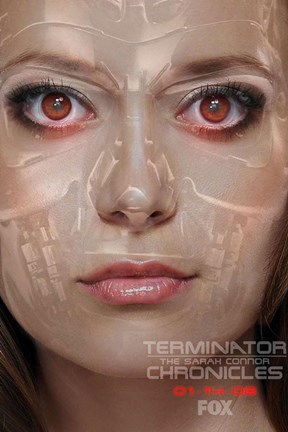 Framed Terminator: The Sarah Connor Chronicles - style AT Print