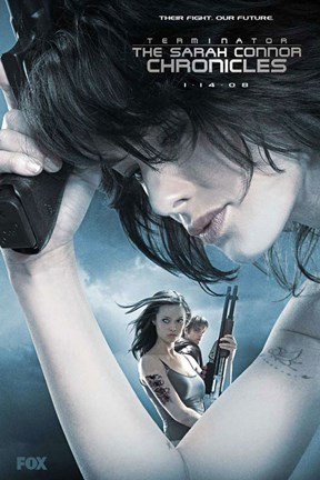 Framed Terminator: The Sarah Connor Chronicles - style AX Print