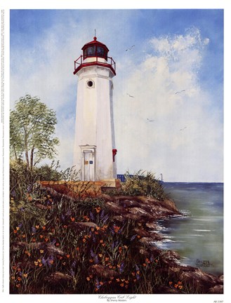 Framed Cheboygan Crib Light Print