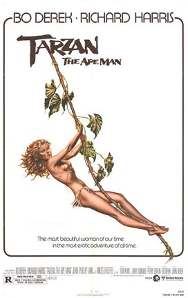 Framed Tarzan, The Ape Man, c.1981 - style B Print