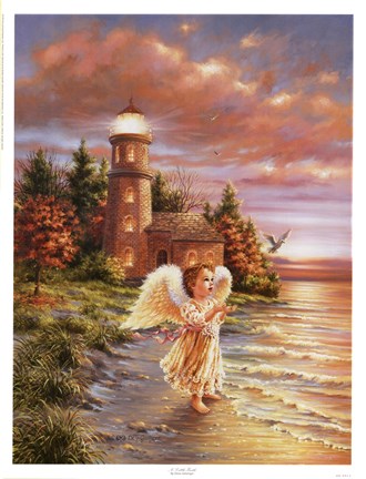 Framed Little Faith Print