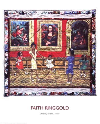 Framed Dancing at the Louvre Print