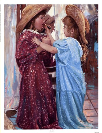 Framed Lipstick Print