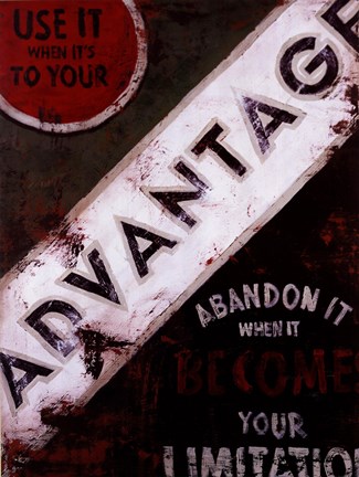 Framed Advantage Print