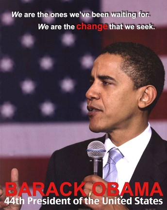 Framed 44th President Print