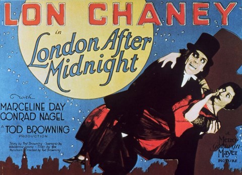 Framed London After Midnight, c.1927 Print