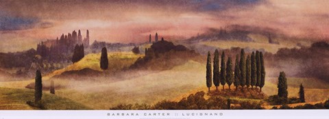 Framed Lucignano Print