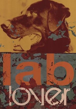 Framed Labrador Print