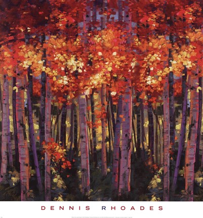 Framed Changes in the Air Print