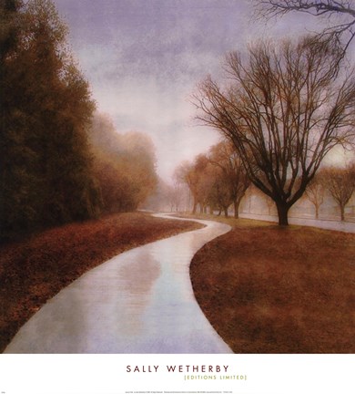 Framed Autumn Path Print