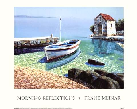 Framed Morning Reflections Print