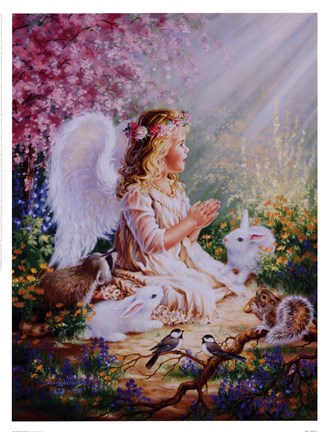 Framed Angel's Spirit Print