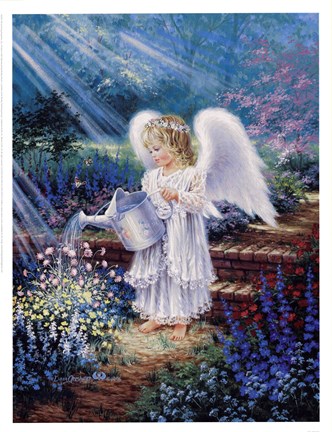 Framed Angel's Gift Print
