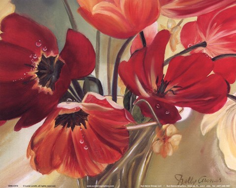 Framed Primavera II Print