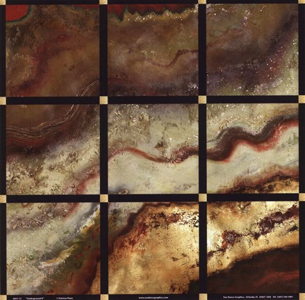 Framed Underground I Print