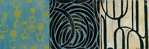 Framed Graphic Science II Print