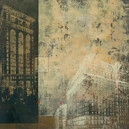 Framed Building Plans I Print