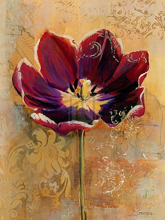 Framed Floral Promices VI Print