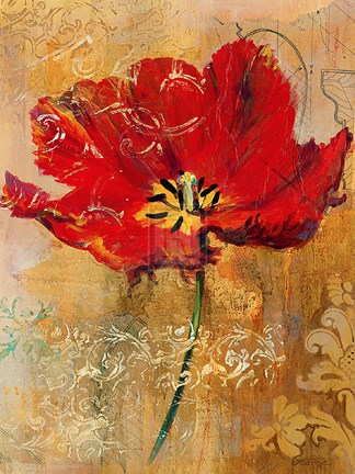 Framed Floral Promices VII Print