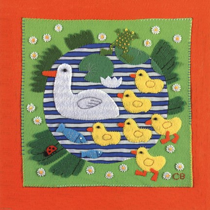 Framed Across The Pond Print