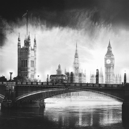 Framed Victoria Tower Print