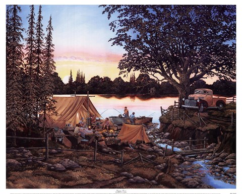 Framed Happy Hour Print