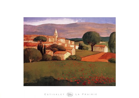 Framed La Praire Print