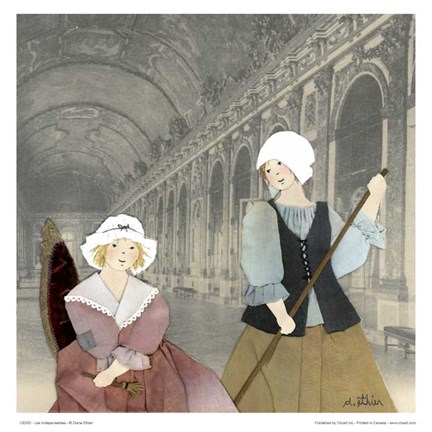 Framed Les indispensables Print