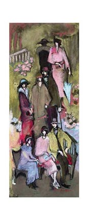 Framed Flowers at Easter Print