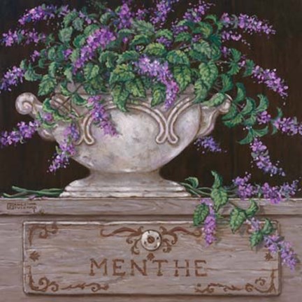 Framed Paquet De Menthe Print