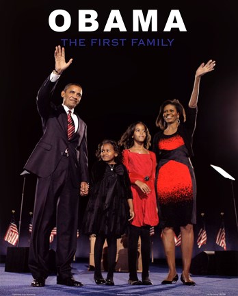 Framed First Family Print