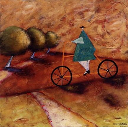 Framed Rolling Home II Print