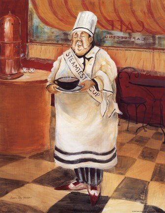 Framed Steamiest Cup Print