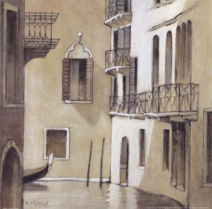 Framed Venetian Dawn Print