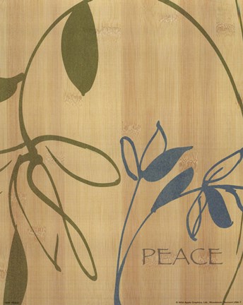 Framed Peace Print
