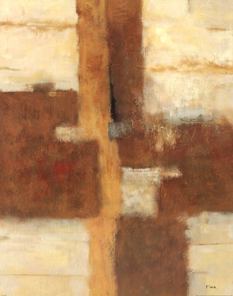 Framed Prairie I Print