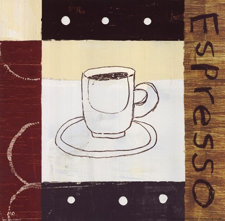 Framed Urban Coffee II Print