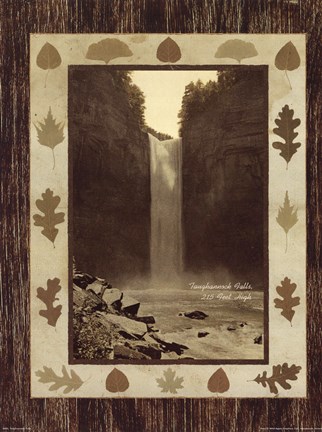 Framed Taughannock Falls Print