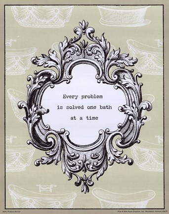 Framed Problem Solved Print