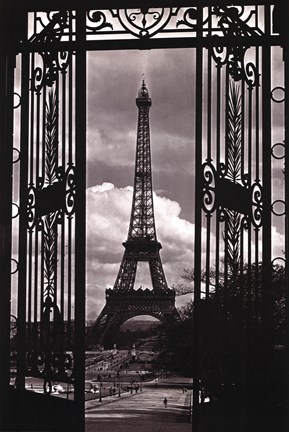 Framed Paris View Print