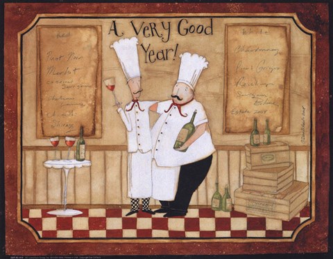 Framed Very Good Year Print