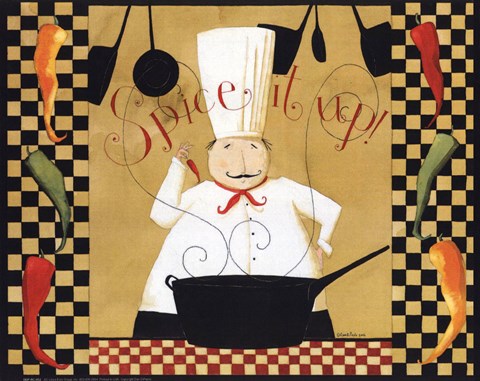 Framed Spice it Up Print