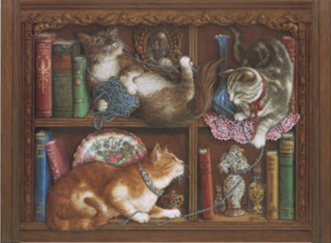 Framed Morning Mischief Print