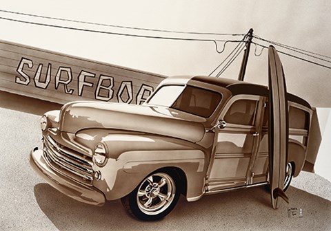 Framed Wood Spirit II Print