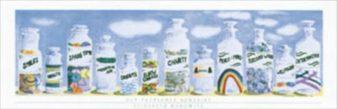 Framed Old Fashioned Remedies Print